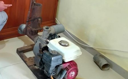 Polsek Kartoharjo Amankan Tersangka Spesialis Pencuri Pompa Air Sawah di Magetan