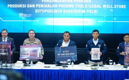 Polri Berhasil Bongkar Jaringan Internasional Penjualan Phishing Tools, Kerugian Capai Rp350 Miliar