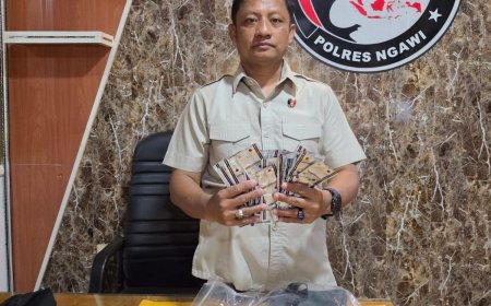 Polres Ngawi Ungkap Peredaran Obat Keras Ilegal, Tersangka dan Ratusan Okerbaya Diamankan