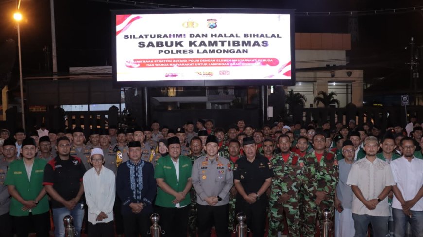 Polres Lamongan Perkuat Sinergi Dengan Masyarakat Lewat “Sabuk Kamtibmas